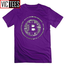 Bitcoin Cryptocurrency Crypto Currency Financial Revolution T-Shirt Novelty Large Size Mens Cotton T-Shirt Tees