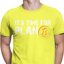 Men&#39;s It&#39;s Time For Plan B Bitcoin BTC Crypto Currency T Shirts Cryptocurrency Blockchain Christmas T-Shirts Drop Ship