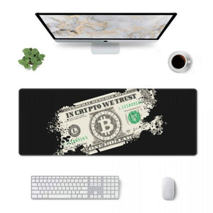 In Crypto We Trust Mouse Pad