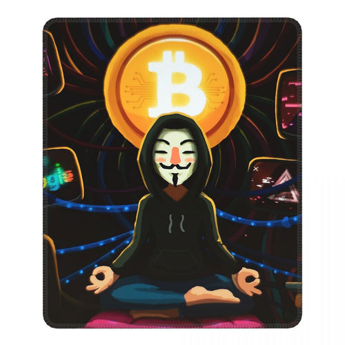 Bitcoin Anonymous Mouse Pad