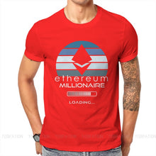 Cryptocurrency Crypto Miner Ethereum Millionaire Loading Tshirt Graphic Classic Summer Men's Clothing Cotton Harajuku T Shirt