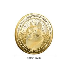 Dogecoin Killer Shiba Inu Coin (SHIB) CRYPTO Metal Gold Plated Physical Shib Doge Killer Souvenir Commemorative Coins