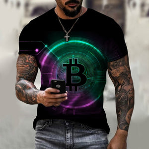 2021 New Bitcoin Revolution Shirt Bitcoin Crypto Shirt - Crypto Currency 3d T-shirt Cool Casual Pride T Shirt Men Unisex Fashion