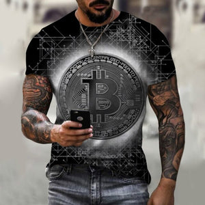 2021 New Bitcoin Revolution Shirt Bitcoin Crypto Shirt - Crypto Currency 3d T-shirt Cool Casual Pride T Shirt Men Unisex Fashion