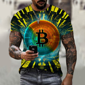 2021 New Bitcoin Revolution Shirt Bitcoin Crypto Shirt - Crypto Currency 3d T-shirt Cool Casual Pride T Shirt Men Unisex Fashion