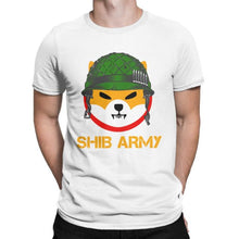 Men Women's T-Shirt Shiba Inu Token To The Moon Shibarmy Vintage Tee Shirt SHIB Doge Crypto Coin T Shirt O Neck Clothing