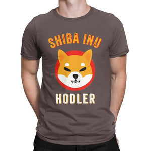 Men Women's Shiba Inu Hodler Token Tee Shirt Crypto Coin T Shirt SHIB Doge Bitcoin Cryptocurrency Clothes Plus Size T-Shirts