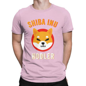 Men Women's Shiba Inu Hodler Token Tee Shirt Crypto Coin T Shirt SHIB Doge Bitcoin Cryptocurrency Clothes Plus Size T-Shirts