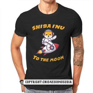 Shib Shiba Inu Crypto Cryptocurrency Coin Tshirt For Men Shibarmy   Tee T Shirt Novelty New Fluffy   T Shirt Tees For Men Normal