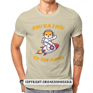 Shib Shiba Inu Crypto Cryptocurrency Coin Tshirt For Men Shibarmy   Tee T Shirt Novelty New Fluffy   T Shirt Tees For Men Normal