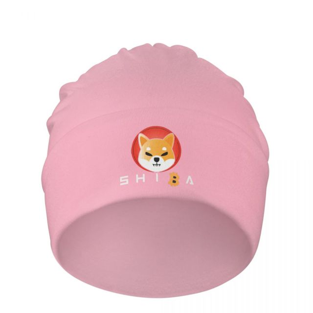 SHIB Shiba Inu Crypto Cryptocurrency Coin Fashion Beanie Hats Alt Knitting Bonnet Hipster Skullies Caps Men Women's Earmuffs