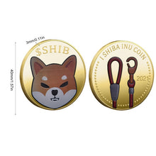 Dogecoin Killer Shiba Inu Coin (SHIB) CRYPTO Metal Gold Plated Physical Shib Doge Killer Souvenir Commemorative Coins