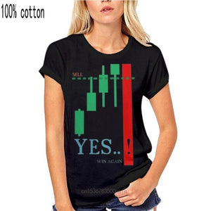 New Novelty Investment Day Trade Scalper Forex Stock market Trader T Shirt Summer 100% Cotton short sleeve Plus Size T-Shirt