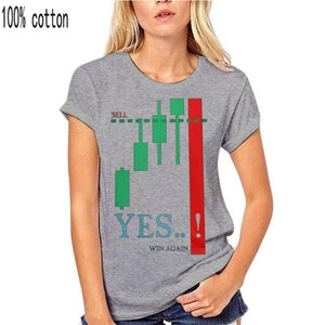 New Novelty Investment Day Trade Scalper Forex Stock market Trader T Shirt Summer 100% Cotton short sleeve Plus Size T-Shirt