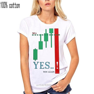 New Novelty Investment Day Trade Scalper Forex Stock market Trader T Shirt Summer 100% Cotton short sleeve Plus Size T-Shirt