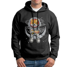 Men's Shib To The Moon Shiba Inu Coin Token Crypto Hoodie Travel 100% Cotton Sweatshirt Cool Hooded Tops