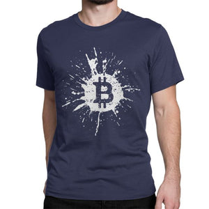 Men T-Shirt Plan B Bitcoin BTC Crypto Currency Tee Shirt Cryptocurrency Ethereum Dogecoin Blockchain Geek T Shirt Gift Clothing