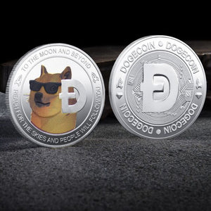 Shiba INU Coin (SHIB) Dogecoin Killer  CRYPTO Metal Gold Plated Physical Shib Coin Shiba Doge Killer Commemorative Coins