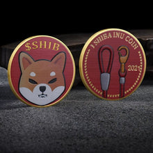 Shiba INU Coin (SHIB) Dogecoin Killer  CRYPTO Metal Gold Plated Physical Shib Coin Shiba Doge Killer Commemorative Coins