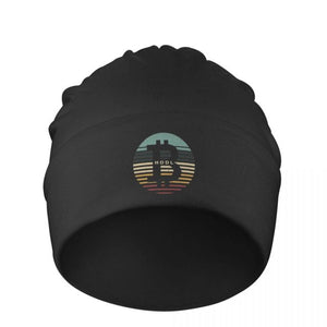 Cryptocurrency Miners Skullies Beanies Bitcoin HODL Chiffon Ski Cuff Hats Soft Beanies Unisex Hip Hop Caps