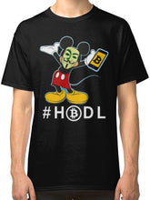 HODL - Bitcoin Crypto Currency Men's Black T-Shirt Tees Clothing